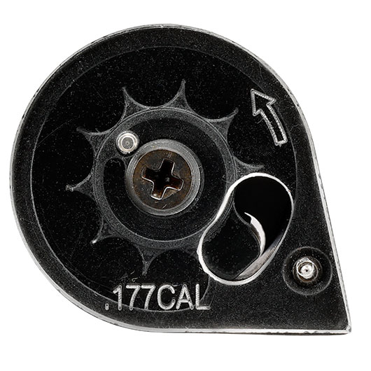 UX Trommelmagazin 9 Schuss Kal. 4,5mm Diabolo f. UX Notos PCP Pressluftgewehr schwarz Bild 2