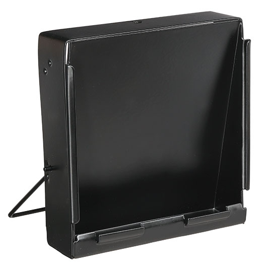 ASG Kugelfangkasten 17 x 17 cm m. Standfu fr Luftpistolen und Luftgewehre schwarz Bild 1
