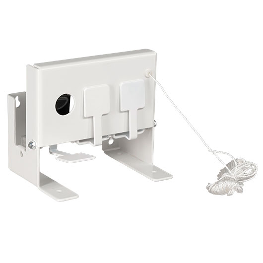 ASG 3-Loch Match Competition Target Zielsystem aus Stahlblech mit Seilzugsystem weiss Bild 1
