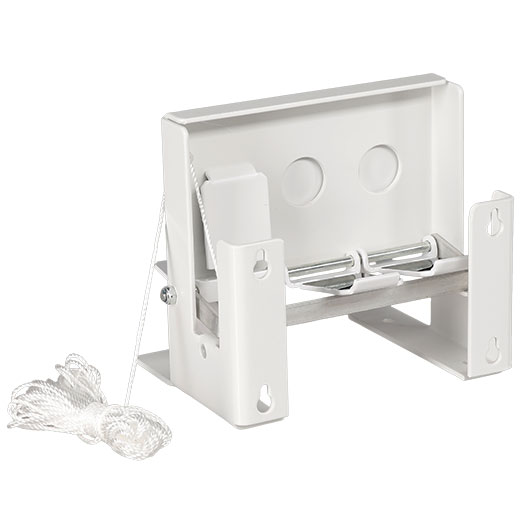 ASG 3-Loch Match Competition Target Zielsystem aus Stahlblech mit Seilzugsystem weiss Bild 5