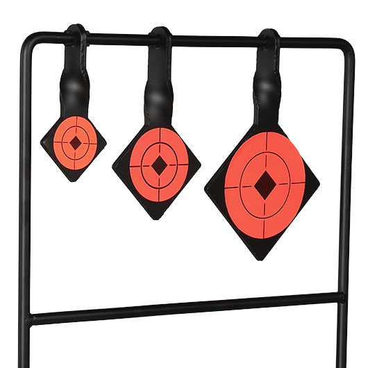 ASG Multi-Spinning Target mit 3 Ziele Stahlgestell Pendelspiel schwarz