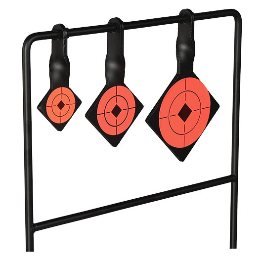 ASG Multi-Spinning Target mit 3 Ziele Stahlgestell Pendelspiel schwarz Bild 3