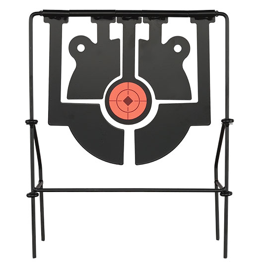 ASG Multi-Spinning Target mit 5 Ziele Stahlgestell Pendelspiel schwarz Bild 1