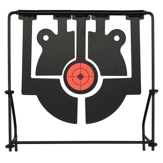 ASG Multi-Spinning Target mit 5 Ziele Stahlgestell Pendelspiel schwarz Bild 2