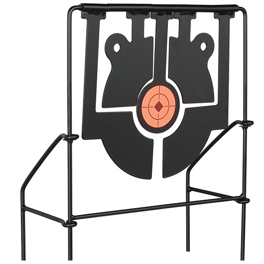 ASG Multi-Spinning Target mit 5 Ziele Stahlgestell Pendelspiel schwarz Bild 3