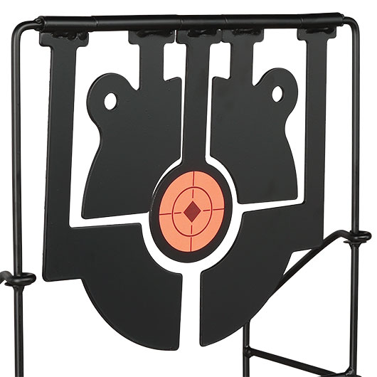 ASG Multi-Spinning Target mit 5 Ziele Stahlgestell Pendelspiel schwarz Bild 4