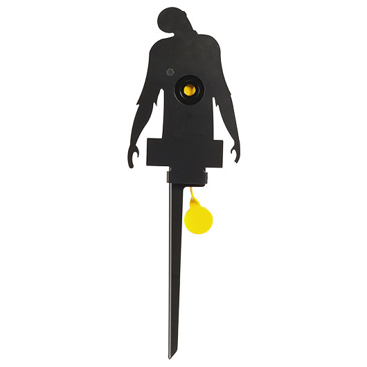 ASG Zombie Hit & Reset Stahl Bodenziel Zielbereich anpassbar schwarz