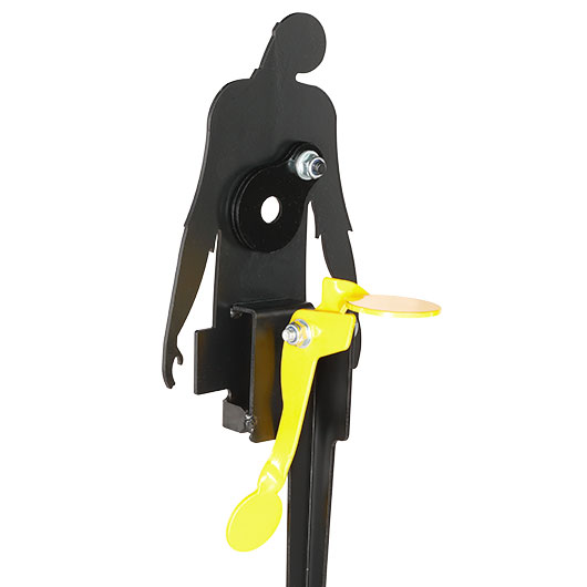 ASG Zombie Hit & Reset Stahl Bodenziel Zielbereich anpassbar schwarz Bild 6