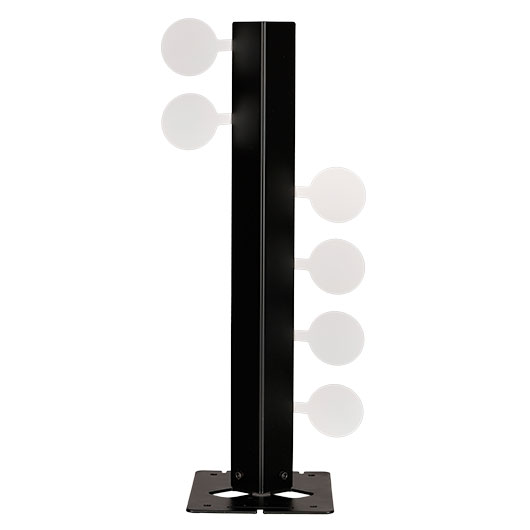 ASG Flip Challenge Turm Target mit 6 Zielen Stahlgehuse schwarz Bild 2