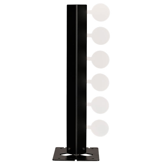 ASG Flip Challenge Turm Target mit 6 Zielen Stahlgehuse schwarz Bild 3