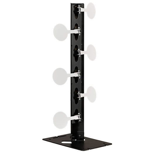 ASG Flip Challenge Turm Target mit 6 Zielen Stahlgehuse schwarz Bild 4