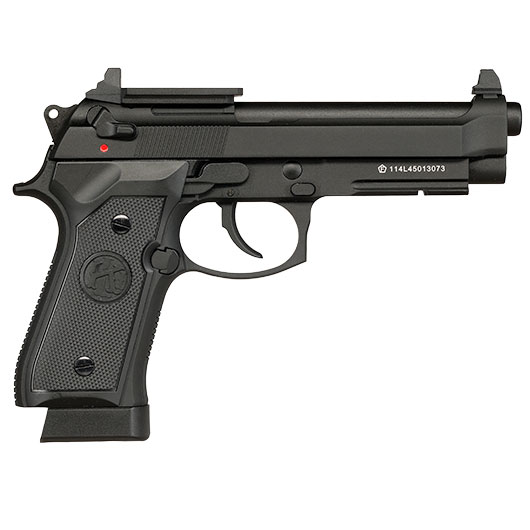 KLI M92A1 Optic Ready CO2 Luftpistole Kal. 4,5 mm BB Vollmetall Blowback schwarz Bild 5