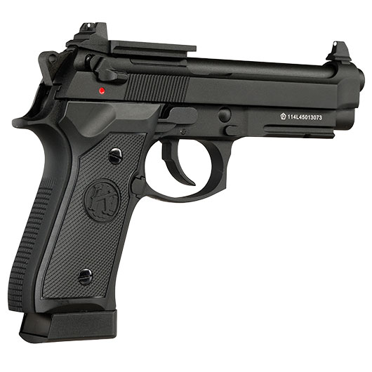 KLI M92A1 Optic Ready CO2 Luftpistole Kal. 4,5 mm BB Vollmetall Blowback schwarz Bild 6