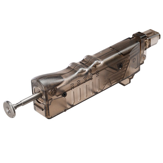 KLI Standard Speedloader fr 200 4,5 mm Stahl BBs rauch-transparent - Upgrade Version Bild 1