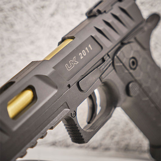 UX 2011 CO2 Luftpistole Kal. 4,5mm BB Non-BlowBack schwarz Bild 6