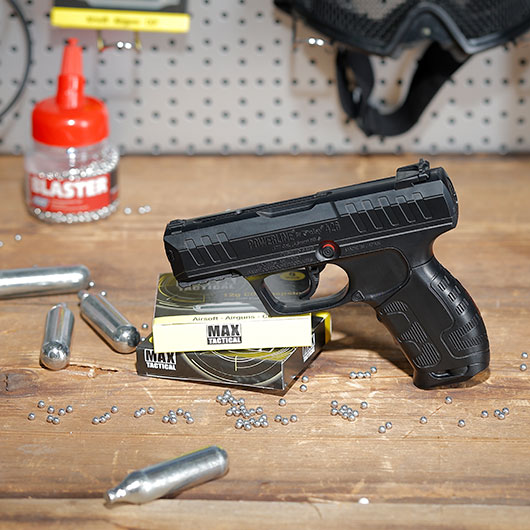 Daisy Mod. 426 Powerline CO2 Luftpistole Kal. 4,5mm BB Non-BlowBack schwarz Bild 1