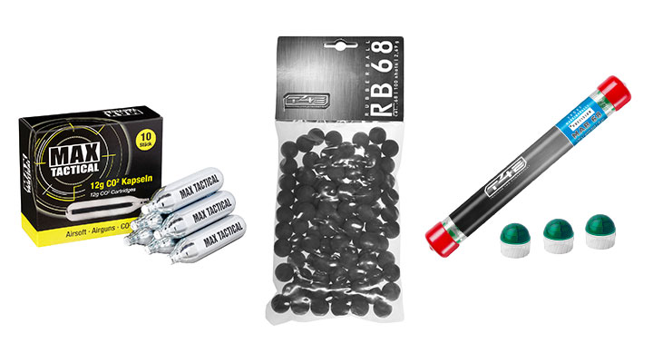 T4E TS 68 Gen2 CO2 RAM Shotgun Kal. .68 - 7,5 Joule inkl. Zubeh�r Bild 11