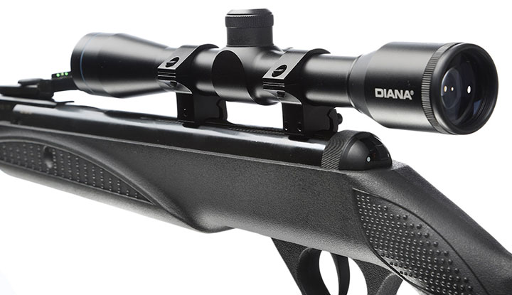 Diana Twenty-One Luftgewehr 4,5 mm Diabolo Set mit Zielfernrohr Kugelfangkasten und Diabolos Bild 3