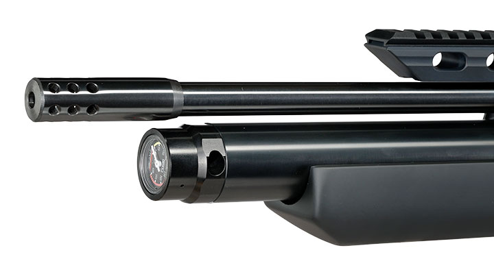 Weihrauch HW 100 X-BP Bullpup Pressluftgewehr PCP 14-Schuss Kal. 4,5mm Diabolo schwarz inkl. 2 Magazine Bild 5