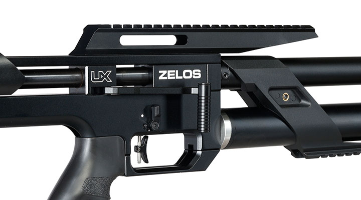 UX Zelos Bullpup Pressluftgewehr PCP 24-Schuss Kal. 4,5 mm Diabolo schwarz inkl. 2 Magazine Bild 10