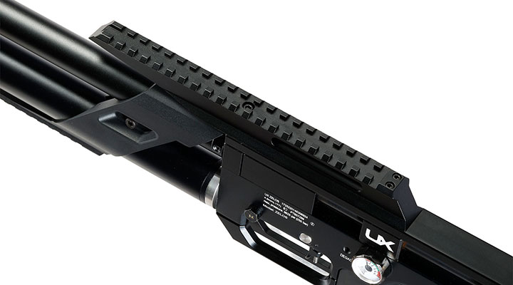 UX Zelos Bullpup Pressluftgewehr PCP 24-Schuss Kal. 4,5 mm Diabolo schwarz inkl. 2 Magazine Bild 3