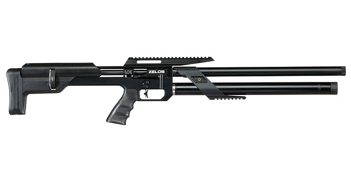 UX Zelos Bullpup Pressluftgewehr PCP 24-Schuss Kal. 4,5 mm Diabolo schwarz inkl. 2 Magazine Bild 4