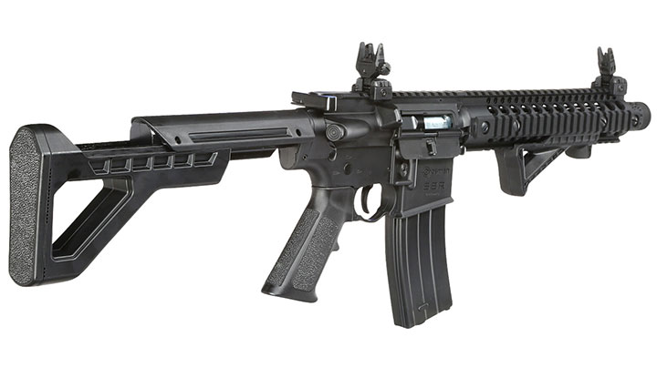 Crosman SBR CO2 Luftgewehr 4,5 mm BB Blowback halbautomatisch Set inkl. 6000 Stahl BB Bild 4