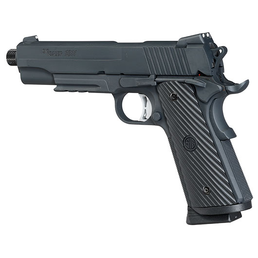 Sig Sauer 1911 TacOps CO2 Luftpistole Kal. 4,5 mm BB Blowback Vollmetall schwarz Bild 10