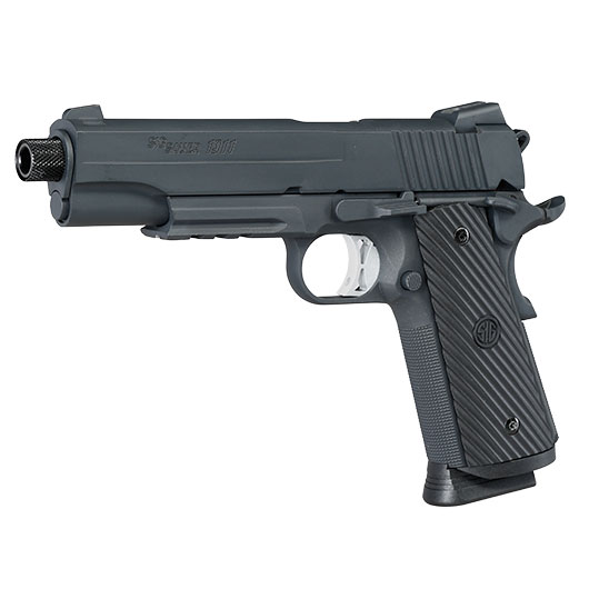 Sig Sauer 1911 TacOps CO2 Luftpistole Kal. 4,5 mm BB Blowback Vollmetall schwarz Bild 2