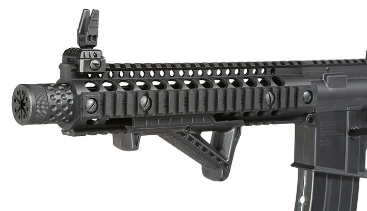 Crosman SBR CO2 Luftgewehr 4,5 mm BB Blowback Sofort Start Set inkl. Kugelfangkasten, Zielscheiben, CO2 & 3000 Stahl BBs Bild 7