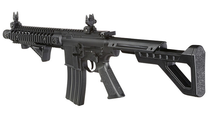 Crosman SBR CO2 Luftgewehr 4,5 mm BB Blowback Sofort Start Set inkl. Kugelfangkasten, Zielscheiben, CO2 & 3000 Stahl BBs Bild 8