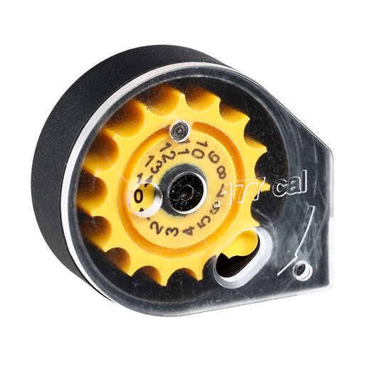 Reximex Trommelmagazin 14 Schuss 4,5 mm Diabolo schwarz f. Reximex PCP Druckluft-Gewehre