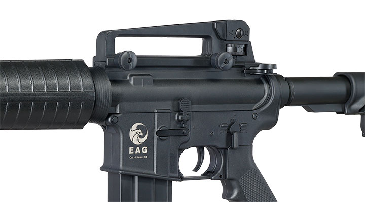 APS M4A1 Carbine Kompetitor-Series S-EAG Luftgewehr Polymer Kal. 4,5mm Stahl-BB schwarz Bild 4
