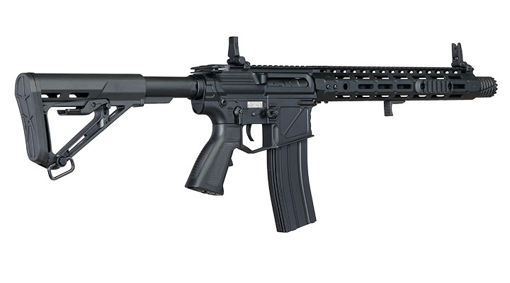 APS M4 Phantom Extremis Rifle MK11 PER-Series S-EAG Luftgewehr Vollmetall Kal. 4,5mm Stahl-BB schwarz Bild 11