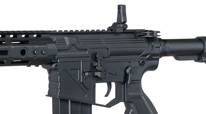 APS M4 Phantom Extremis Rifle MK11 PER-Series S-EAG Luftgewehr Vollmetall Kal. 4,5mm Stahl-BB schwarz Bild 4