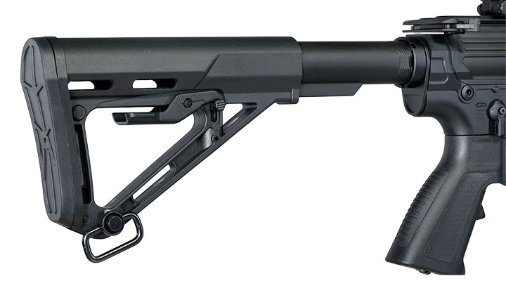 APS M4 Phantom Extremis Rifle MK11 PER-Series S-EAG Luftgewehr Vollmetall Kal. 4,5mm Stahl-BB schwarz Bild 8