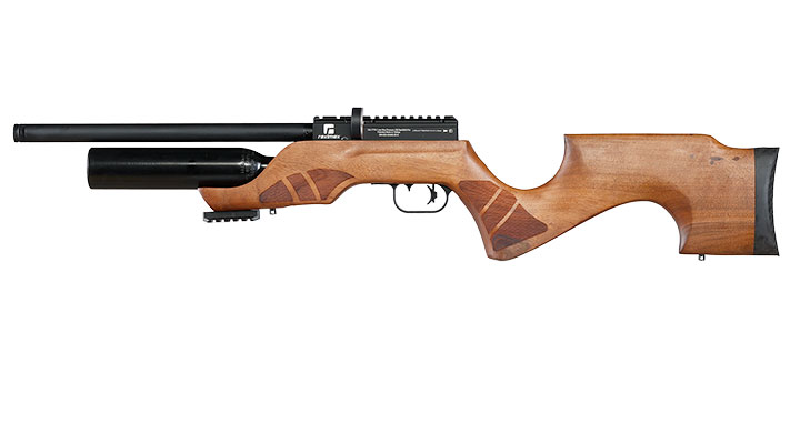 Reximex Lyra-K Pressluftgewehr PCP Kal. 4,5 mm Diabolo Walnussholz inkl. 2 x 14-Schuss Magazin & Einzelschussadapter