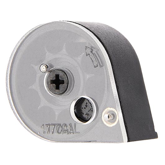 UX Trommelmagazin 9 Schuss Kal. 4,5mm Diabolo f. UX SPA Professional / SPA Master Luftpistole schwarz