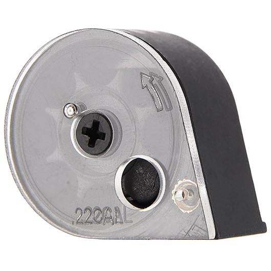 UX Trommelmagazin 7 Schuss Kal. 5,5mm Diabolo f. UX SPA Professional CO2-Luftpistole schwarz