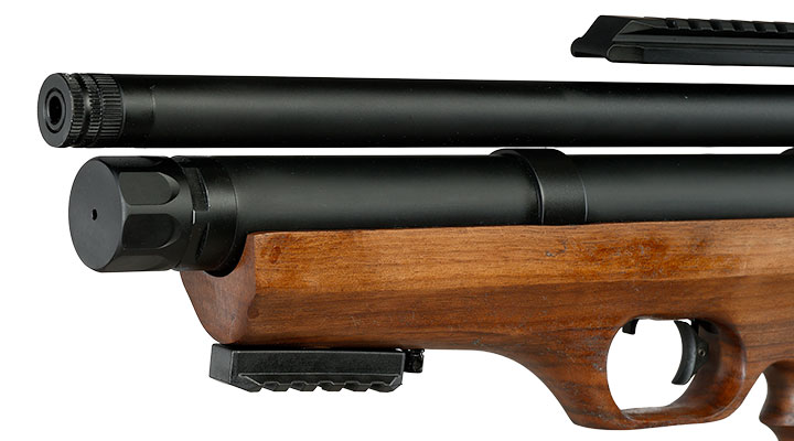 Reximex Lyra-BP Bullpup Pressluftgewehr PCP Kal. 4,5 mm Diabolo Walnussholz inkl. 2 x 14-Schuss Magazin Bild 5