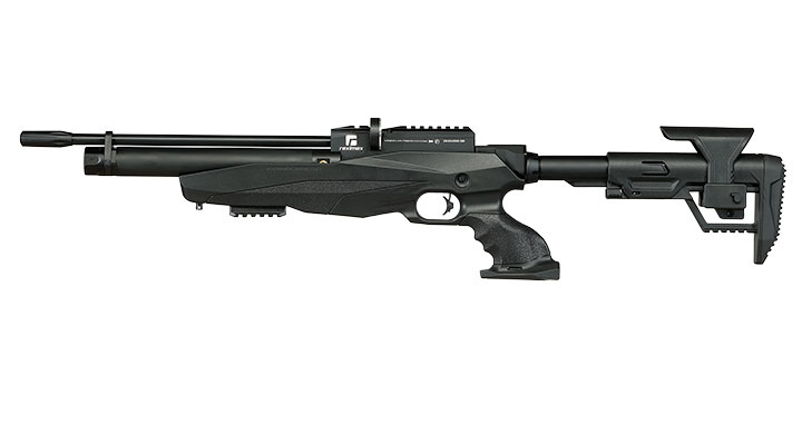 Reximex Tormenta Lite Pressluftgewehr PCP Kal. 4,5 mm Diabolo schwarz inkl. 2 x 14-Schuss Magazin