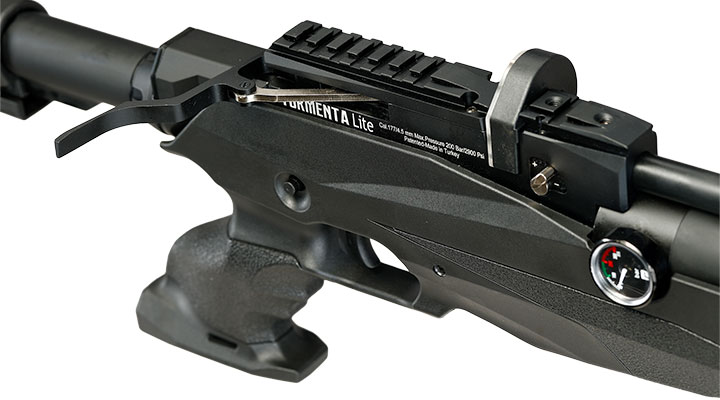 Reximex Tormenta Lite Pressluftgewehr PCP Kal. 4,5 mm Diabolo schwarz inkl. 2 x 14-Schuss Magazin Bild 10