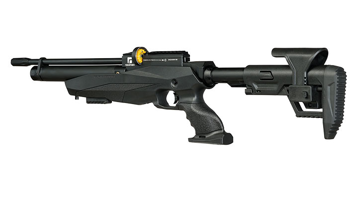 Reximex Tormenta Lite Pressluftgewehr PCP Kal. 4,5 mm Diabolo schwarz inkl. 2 x 14-Schuss Magazin Bild 2