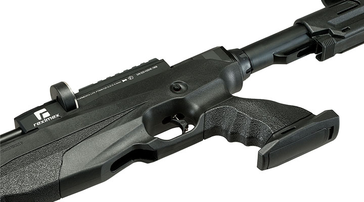 Reximex Tormenta Lite Pressluftgewehr PCP Kal. 4,5 mm Diabolo schwarz inkl. 2 x 14-Schuss Magazin Bild 7