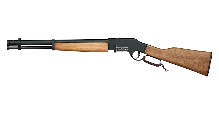 Reximex Lieva Unterhebel Pressluftgewehr PCP Kal. 4,5 mm Diabolo Nussholz inkl. 2 x 14-Schuss Magazin