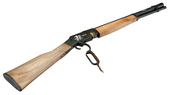 Reximex Lieva Unterhebel Pressluftgewehr PCP Kal. 4,5 mm Diabolo Nussholz inkl. 2 x 14-Schuss Magazin Bild 10