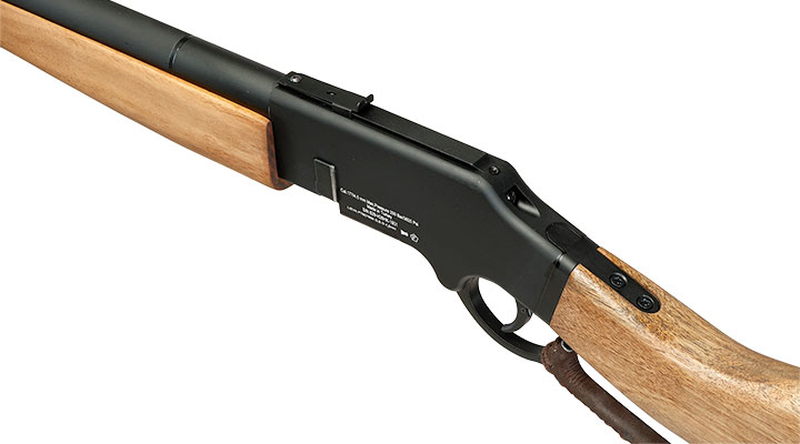 Reximex Lieva Unterhebel Pressluftgewehr PCP Kal. 4,5 mm Diabolo Nussholz inkl. 2 x 14-Schuss Magazin Bild 3