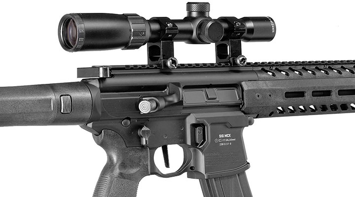 Set Sig Sauer MCX Gen.2 CO2 Luftgewehr Kal. 4,5 mm mit Zielfernrohr & 1000 Diabolos Bild 2