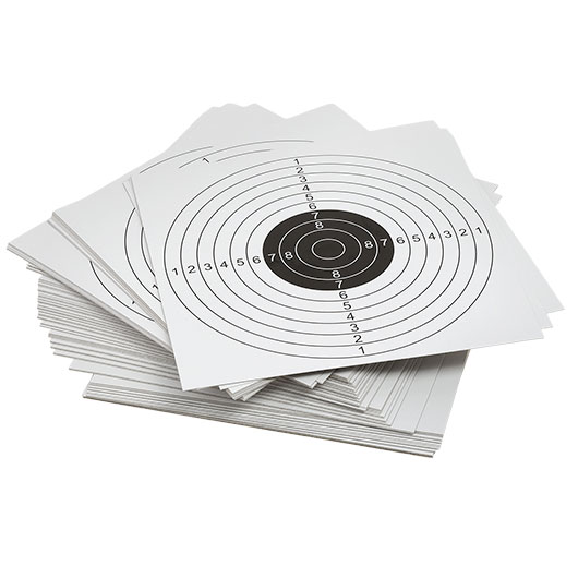 First Strike Zielscheiben 17 x 17 cm 100 St�ck weiss