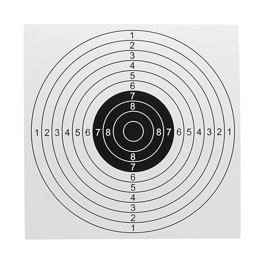 First Strike Zielscheiben 17 x 17 cm 100 St�ck weiss Bild 3